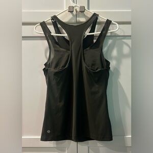 Lululemon racer back tank with built in bra